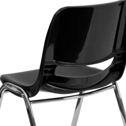 Emma And Oliver Ergonomic Shell Stack Chair - 16" Seat Daycare Home School -Children Peripherals GUEST ed9e0fb3 935c 408b 8a81 016e0b7e2abe