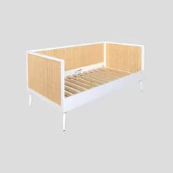 Rattan And Wood Kids' Daybed White - Pillowfort™ -Children Peripherals GUEST f065594c a3ad 4be4 8f91 6504af8d56ad