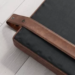 Harlow Headboard Sand Gray Fabric Vintage Brown - Nathan James -Children Peripherals GUEST f3b823ef 4872 4be5 9d51 540840fba232