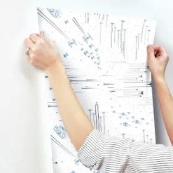 Star Wars: Galactic Battles Peel And Stick Wallpaper - RoomMates -Children Peripherals GUEST f6496877 7965 4b4c 99cc fad69838bb87