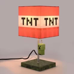 Minecraft TNT Table Lamp (Includes LED Light Bulb) -Children Peripherals GUEST f78c5fb8 1b95 4d27 85a7 7ae37b6de4c9