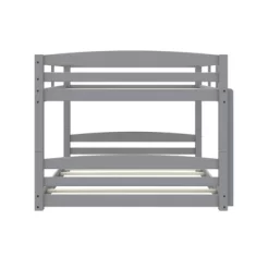 Full Over Full Alaina Floor Wood Bunk Bed - Room & Joy -Children Peripherals GUEST f9c9e174 37cc 4f36 b683 b944fc79a883