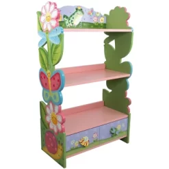 Magic Garden Floral Bookshelf - Fantasy Fields By Teamson Kids -Children Peripherals GUEST fd4a1007 731b 48d3 bd75 92db0e1a6618